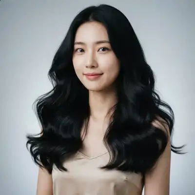 Wavy hair